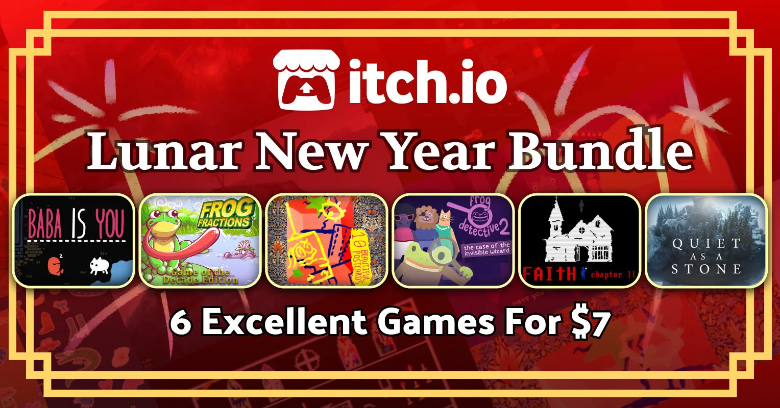 Announcing the itch.io Lunar New Year Sale and Selects Bundle!