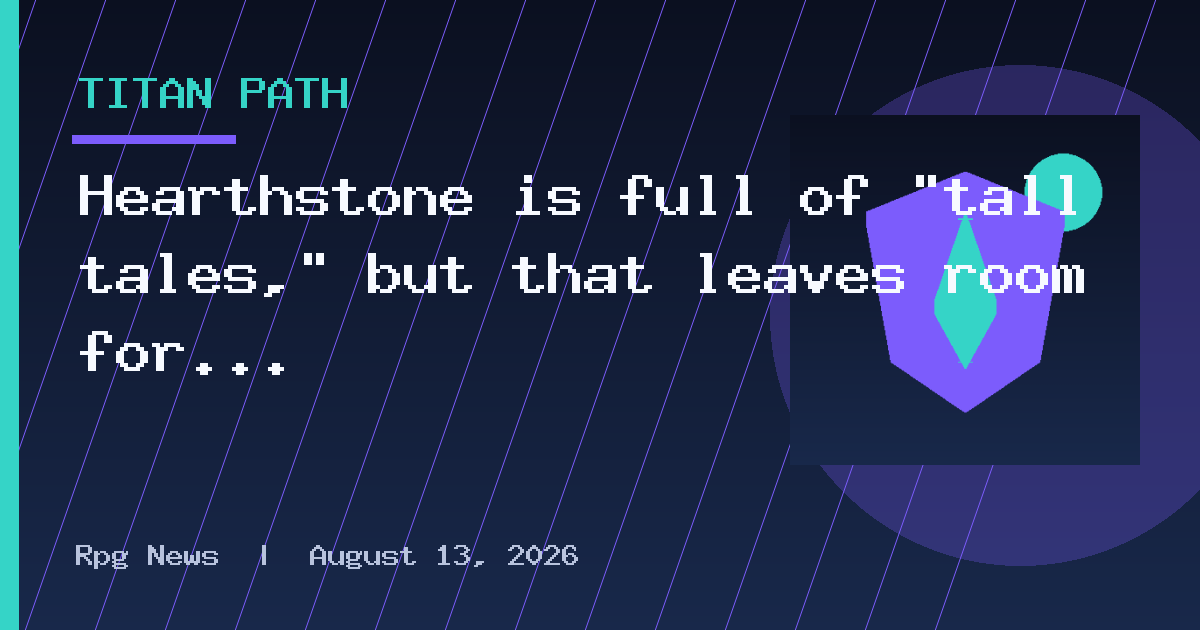 Hearthstone is full of "tall tales," but that leaves room for limitless